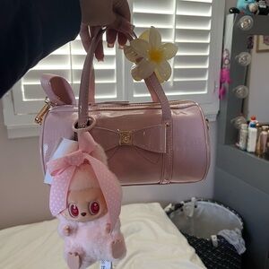 juicy pink barrel bag